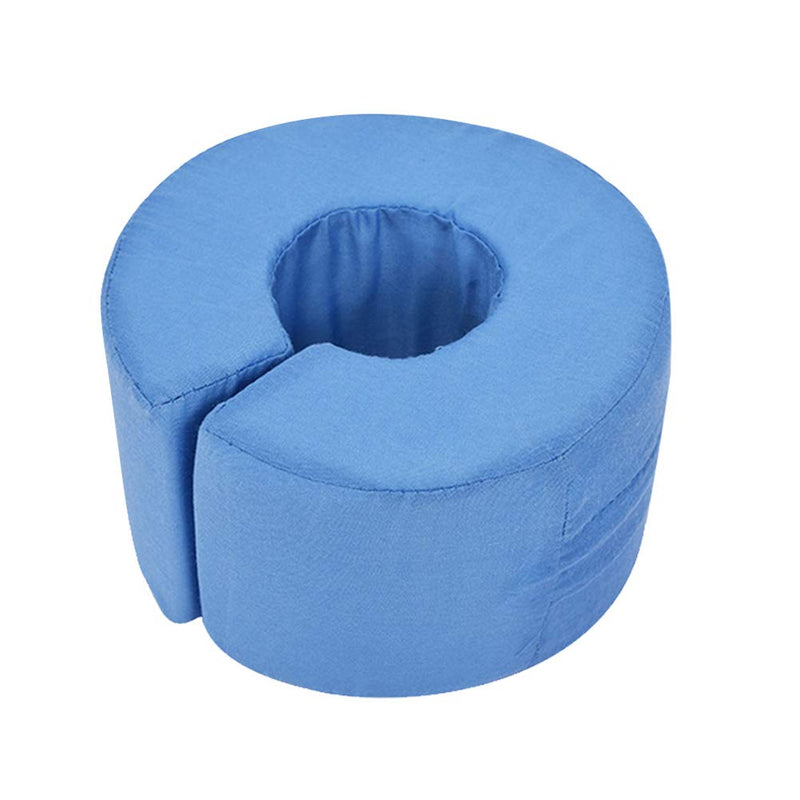[Australia] - Healifty Foot Elevator Support Pillow Sponge Leg Hand Rest Cushion Ankle Pillow for Rest Sleep Pain Relief (Blue) 