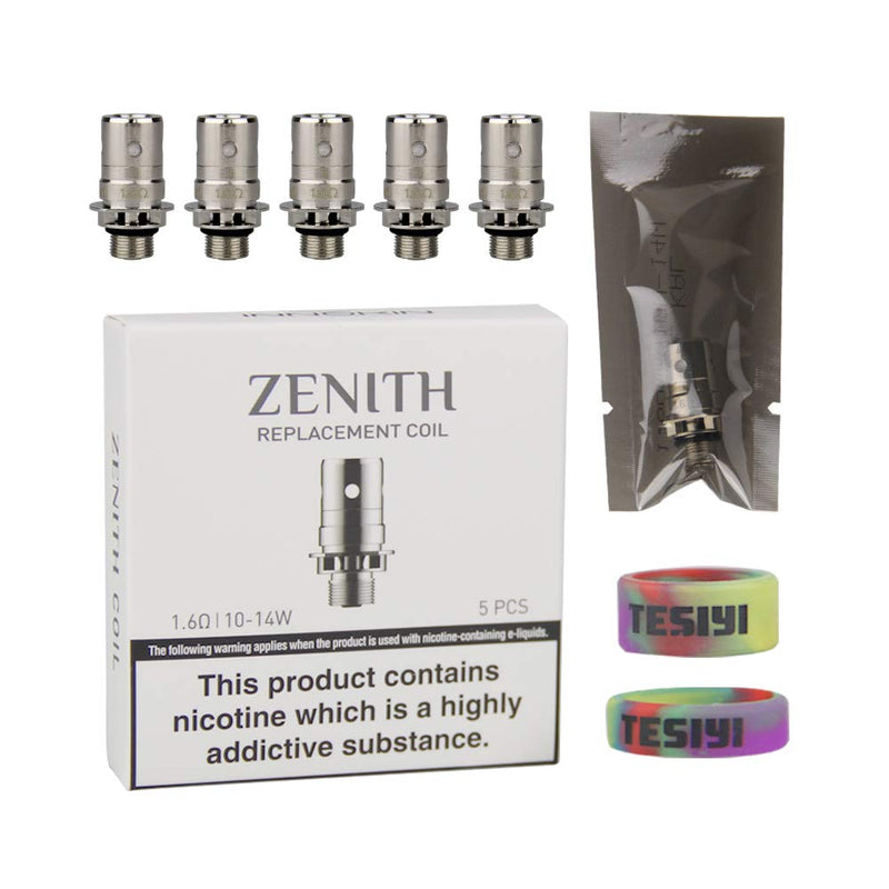 [Australia] - INNOKIN Zenith Replacement Coils 1.6Ω for iTaste Kroma-A Zenith Cool Fire Mini Zenith D22 Adept Zlide Tank Atomizer Pack of 5 