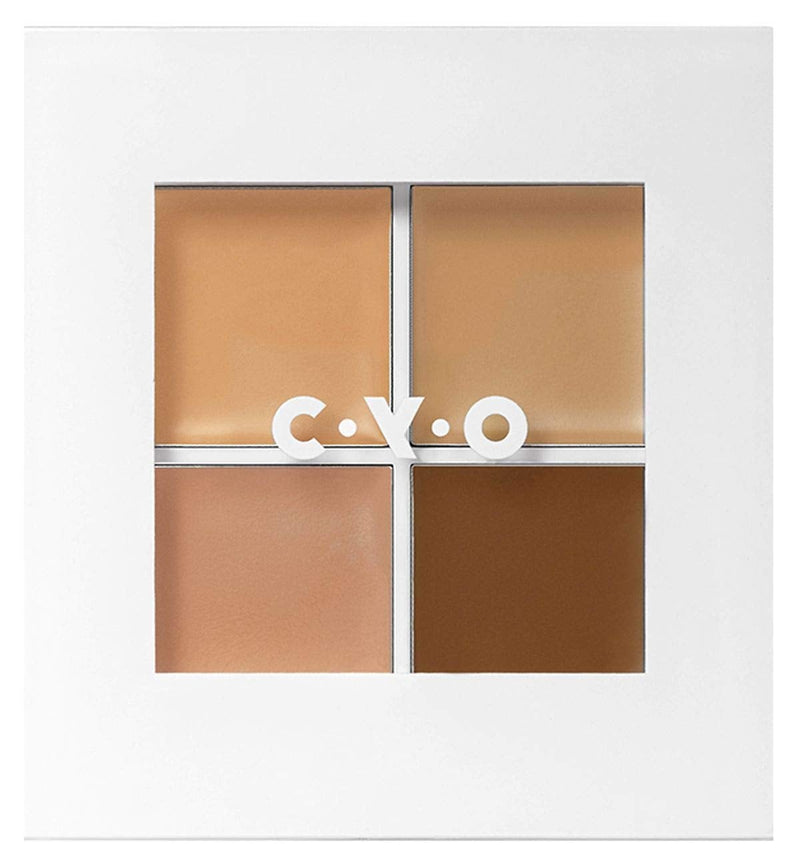 [Australia] - CYO By Boots Tailor Shade Concealer Palette Long Lasting corrector 18h (Medium/Dark) Medium/Dark 