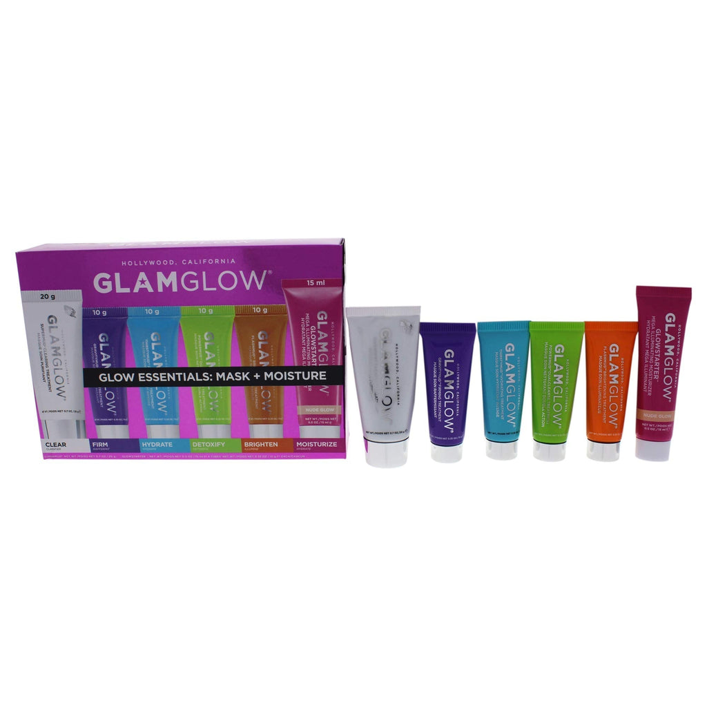 [Australia] - GLAMGLOW Glow Essentials Kit SUPERMUD, GRAVITYMUD, THIRSTYMUD, POWERMUD, FLASHMUD, GLOWSTARTER 