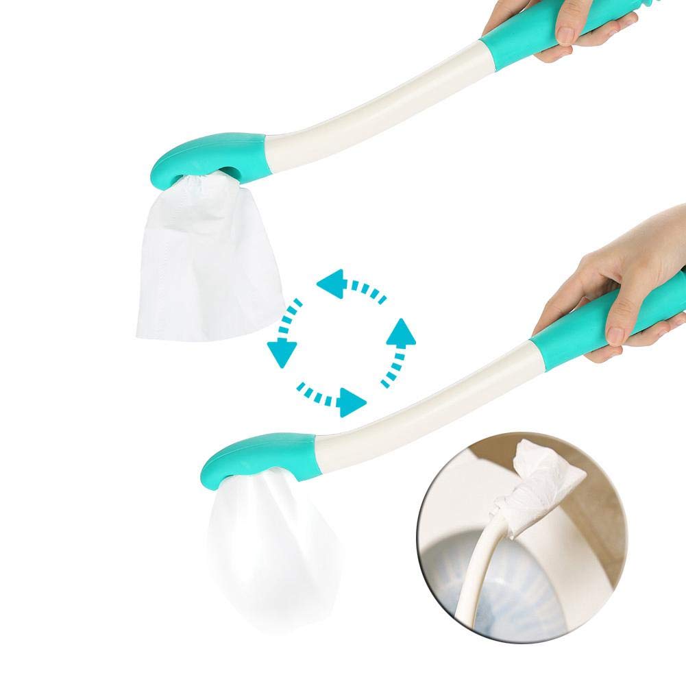 [Australia] - Toilet Aids Tools, Bottom Wiper, Long Handle Beautymisc Holder Toilet Paper Tissue Grip Stehlager 15Mm Innendurchmesser For Toilet Tissue Aids Self Wipe Aid Helper 