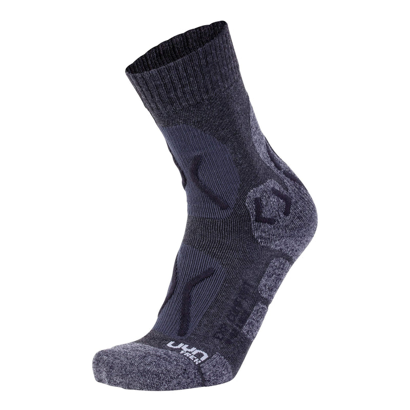 [Australia] - UYN Women's Uyn Explorer Comfort Lady's Trekking Socks Socks 35/36 Anthracite/Black 