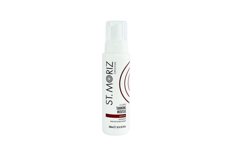 [Australia] - St Moriz Original Extra Large Instant Tanning Mousse, Fast Drying Vegan Fake Tan, Medium (300ml) 