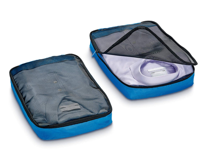 [Australia] - Go Travel Clothes / Garment Suitcase Packing Cubes - Large Capacity, Lightweight and Breathable - 2 Piece Set (Ref 285) 