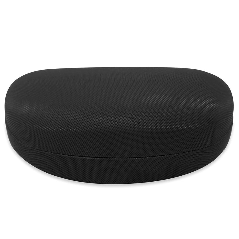 [Australia] - LAGO TERRA Portable Hard Shell Case For Glasses and Sunglasses (Large) L Black 