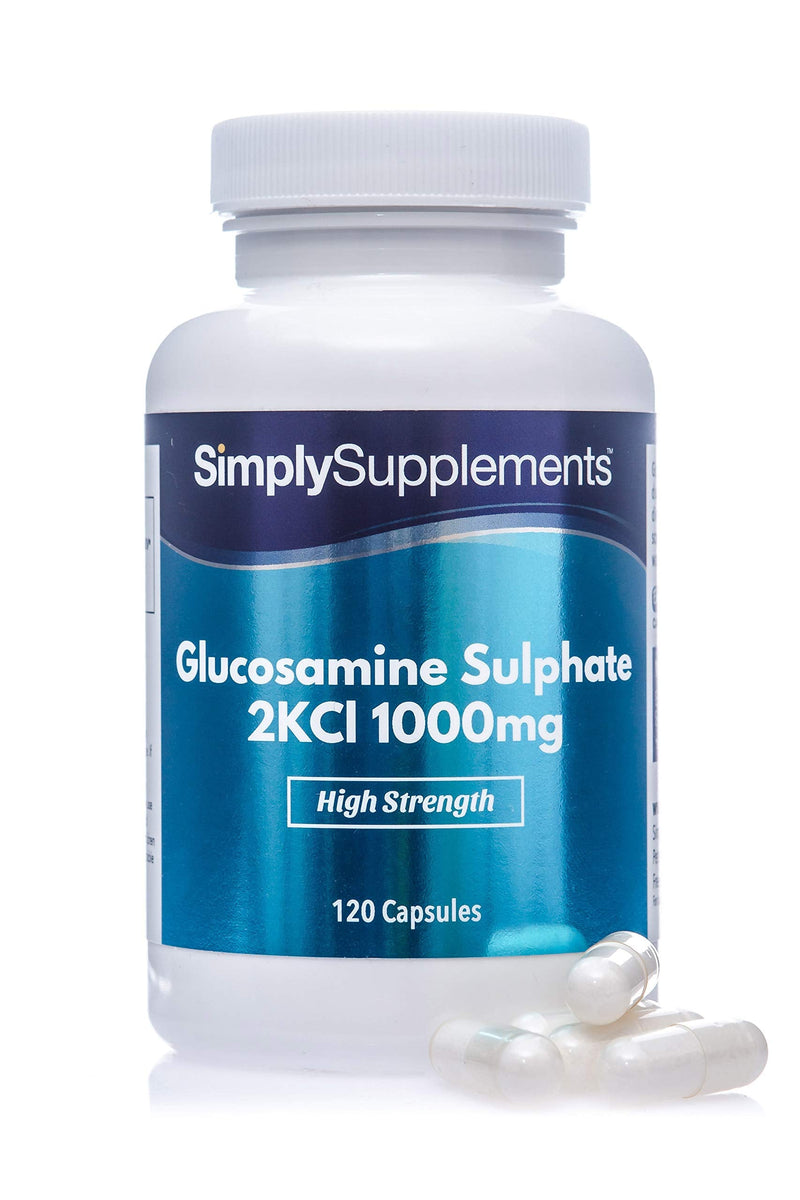 [Australia] - Glucosamine 1000mg | 120 Capsules | Perfect for Customers Looking to Support Active Living | Manufactured in The UK 