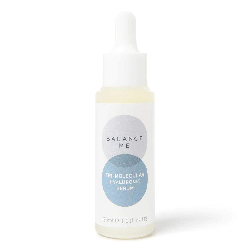 [Australia] - Balance Me Tri-Molecular Hyaluronic Serum ‚Äì With Hyaluronic Acid & Aloe Vera ‚Äì Plumps & Hydrates ‚Äì Anti-Ageing Face Serum ‚Äì For All Skin Types ‚Äì Natural, Vegan & Cruelty Free ‚Äì Made In UK ‚Äì 30ml 
