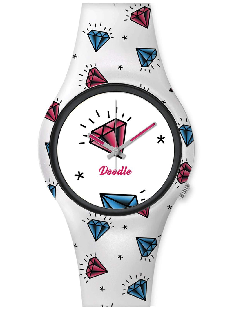 [Australia] - Montre Femme Doodle Americans Mood Diamant 
