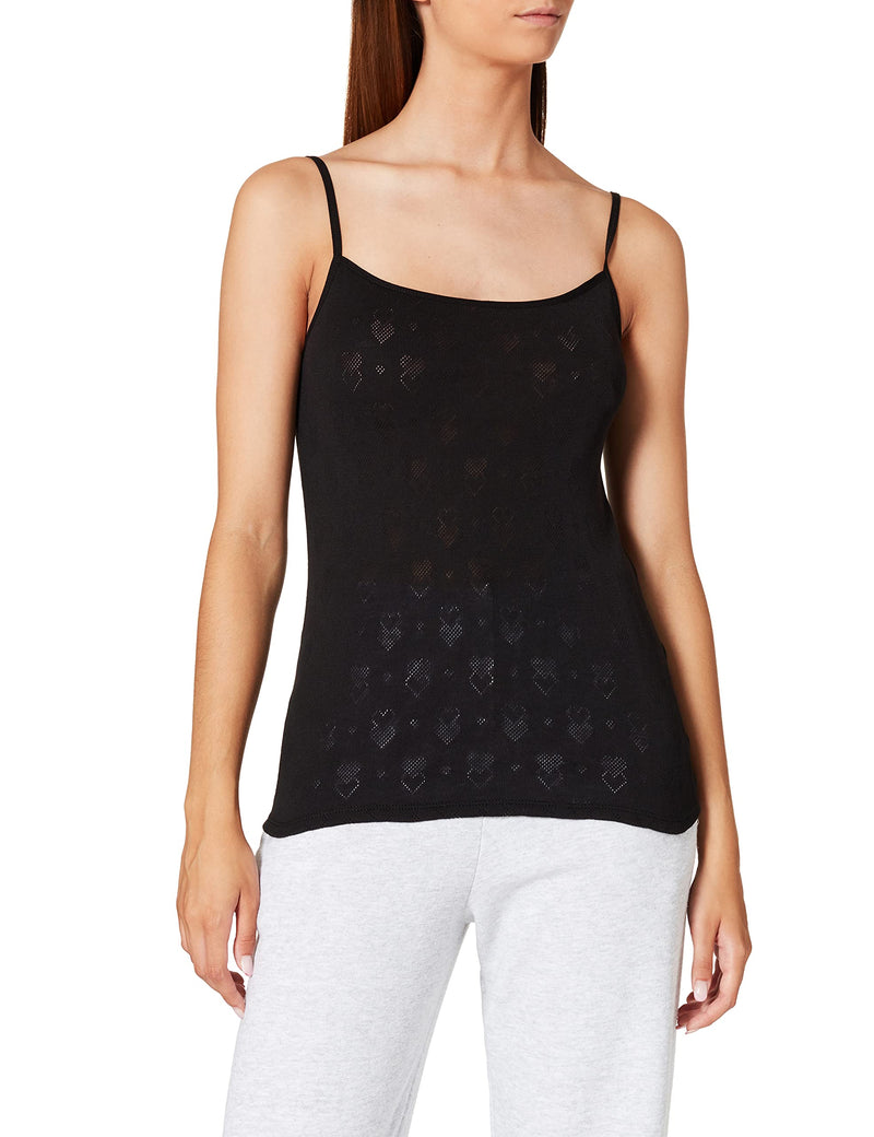 [Australia] - Damart Women's Caraco Themal Top M Black (Noir 56675-17010) 