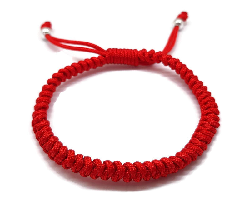 [Australia] - MYSTIC JEWELS - Kabbalah Lucky Red Cord Bracelet - Unisex - Adjustable - Evil Eye Protection, Good Luck, Good Luck 