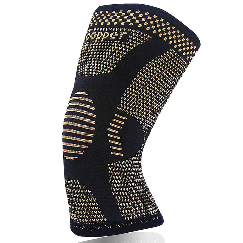 [Australia] - Copper Knee Support for women and men-Compression knee brace for arthritis,knee Pain Relief, Running ,Ligament Injury Recovery,Meniscus Pain,Walking sports(2XL) 2XL 