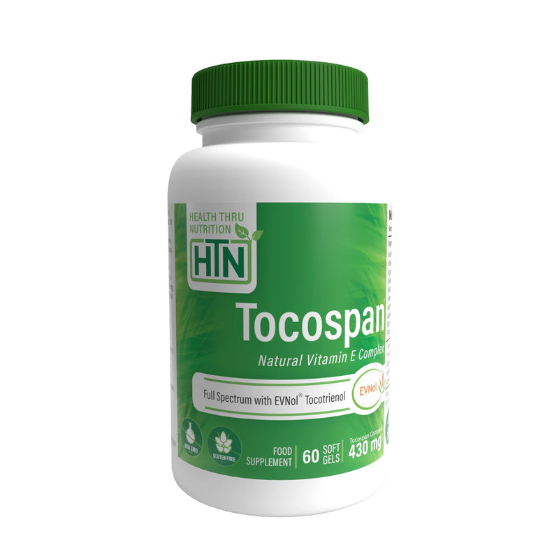 [Australia] - Tocospan Vitamin-E (feat. EVNOL� Tocotrienols) 400 IU Full Spectrum Tocotrienols and Tocopherols Complex (8 Natural Forms of Vitamin E ) 60 softgels (60) 