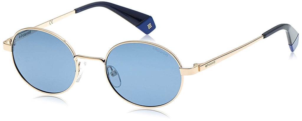 [Australia] - Polaroid Sunglasses 51 Multicolour (Gold Blue) 