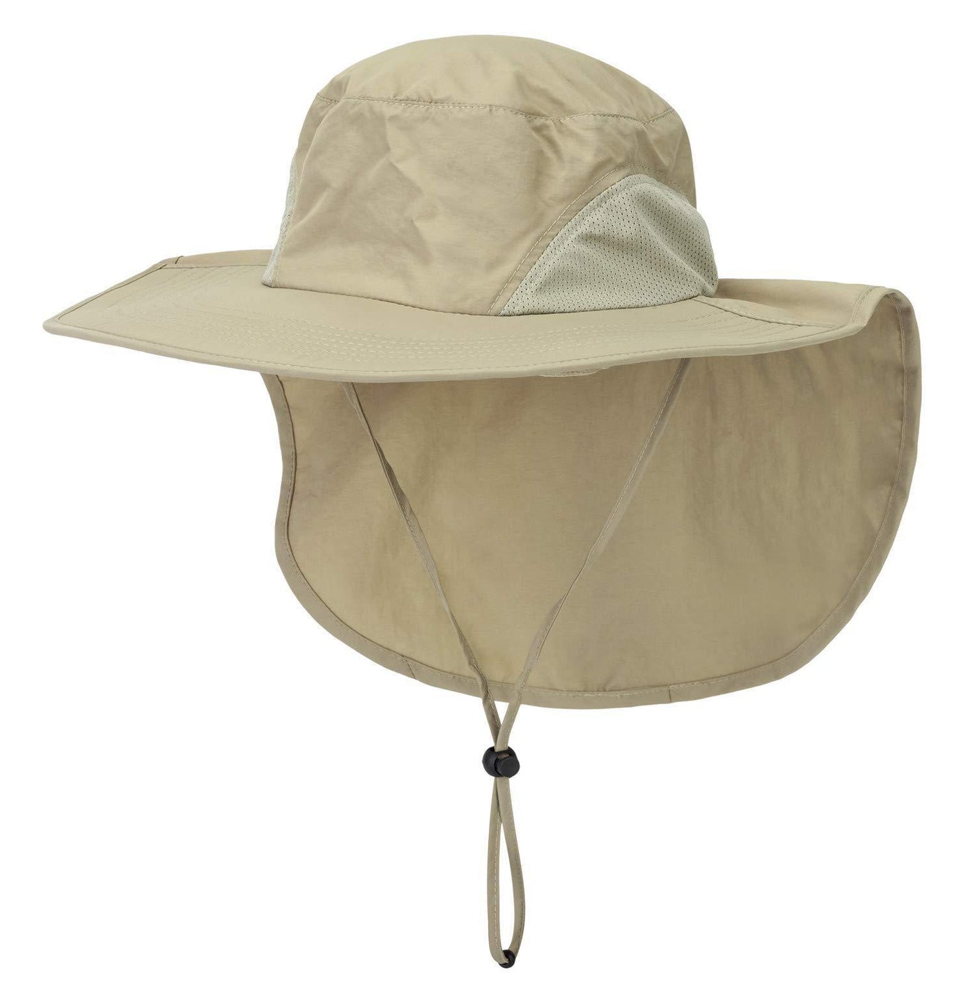 Decentron Outdoor Large Brim Fishing Hat with Neck Cover UPF 50+ Mesh Sun  Hats