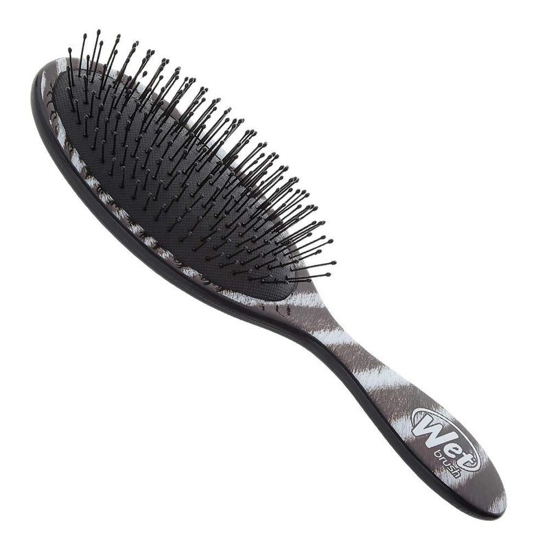 [Australia] - Wet Brush Original Detangler Brush - Safari Zebra By For Unisex - 1 Pc Hair Brush 