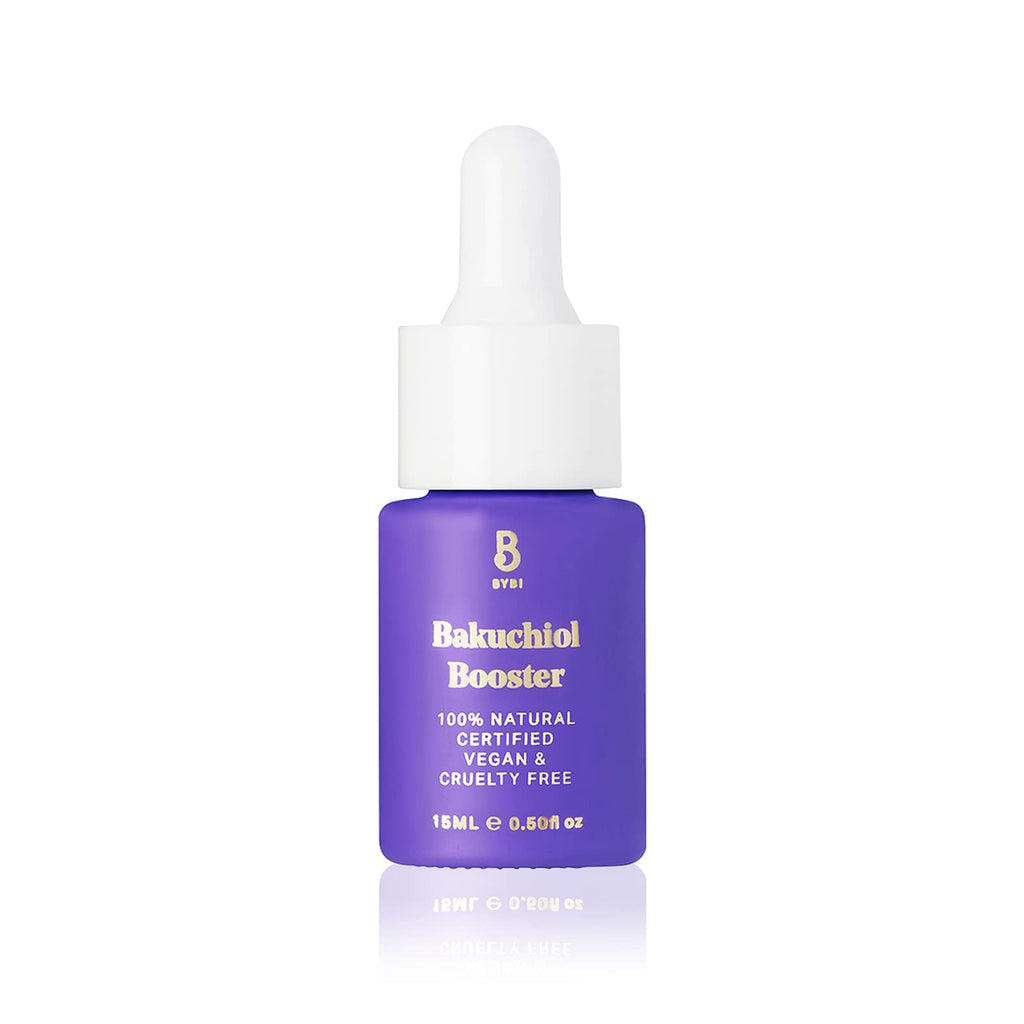 [Australia] - BYBI Beauty Bakuchiol Booster Oil | Reduce Wrinkles & Fine Lines, Rejuvenate Your Skin | 1% Bakuchiol & Olive Squalane | 15ml 