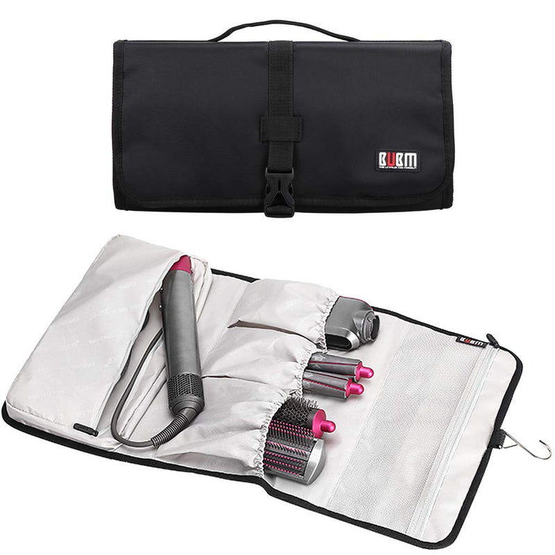 [Australia] - KEESIN Portable Travel Bag, Storage Organizer Case for Dyson Airwrap Styler and Attachments (Black) Black 