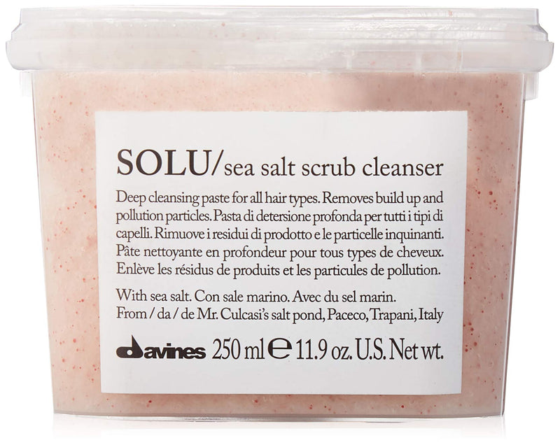 [Australia] - Davines Essential hair care Solu Sea salt scrub cleanser 250ml 