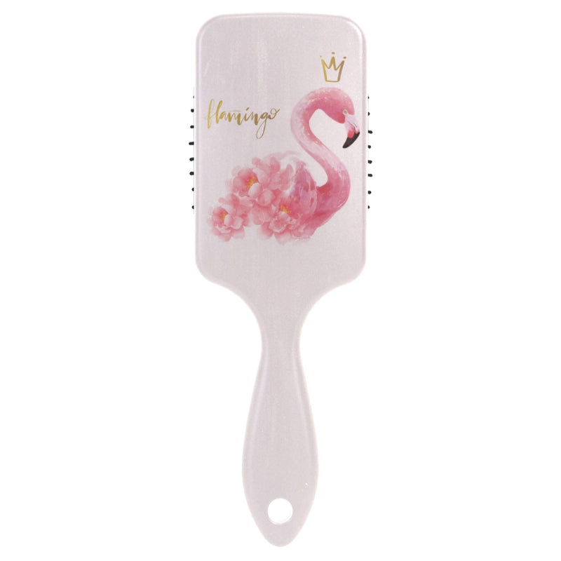 [Australia] - Hair Brush for Women Girls, Flamingo Pink Hairbrush Air cushion comb for Long, Thick, Curly, Wavy, Dry or Damaged Hair, Reducing Hair Breakage and Frizzy, No More Tangle One Size Colour 050 