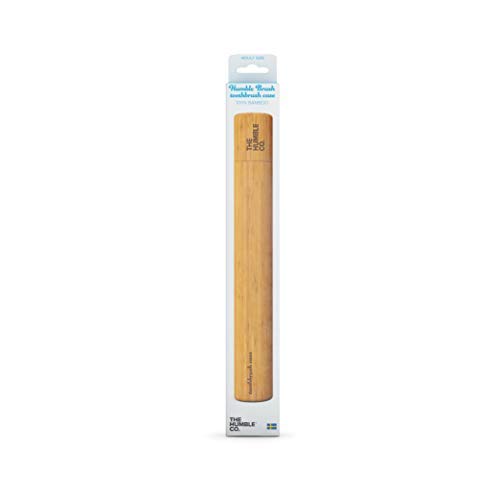 [Australia] - The Humble Co. Bamboo Toothbrush Case | for Adults | Biodegradable, Eco-Friendly, Vegan for Your Everyday Oral Care, Dentist Approved (1 Pack) adulto 
