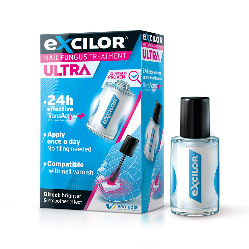 [Australia] - Excilor Nail Fungus Treatment ULTRA, Extra Strong Anti-Fungal Nail Treatment & Repair for Fingernails, Restores Beautiful & Healthy Nails 