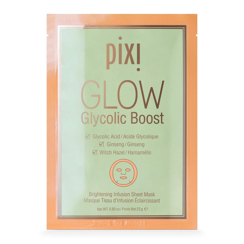 [Australia] - PIXI GLOW Glycolic Boost Sheet Mask (Pack of 3) 