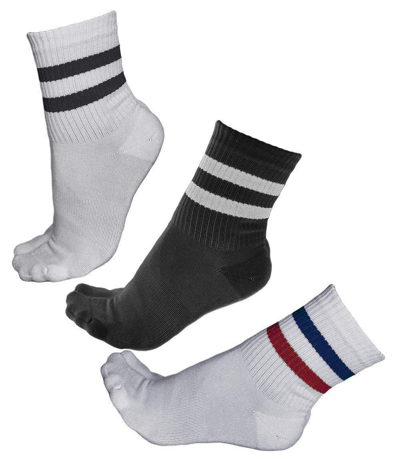 [Australia] - VITSOCKS Women's BAMBOO Very Soft Athletic Socks (3 PAIRS) Cushioned Comfy Crew 3-5.5 