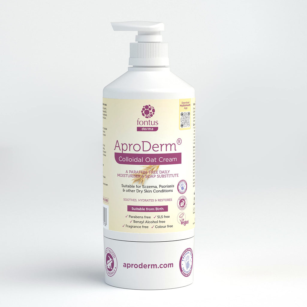[Australia] - Aproderm Colloidal Oat Cream - 500ml Pump - Paraffin Free Cream - Suitable for Dry Skin, Eczema and Psoriasis … single 