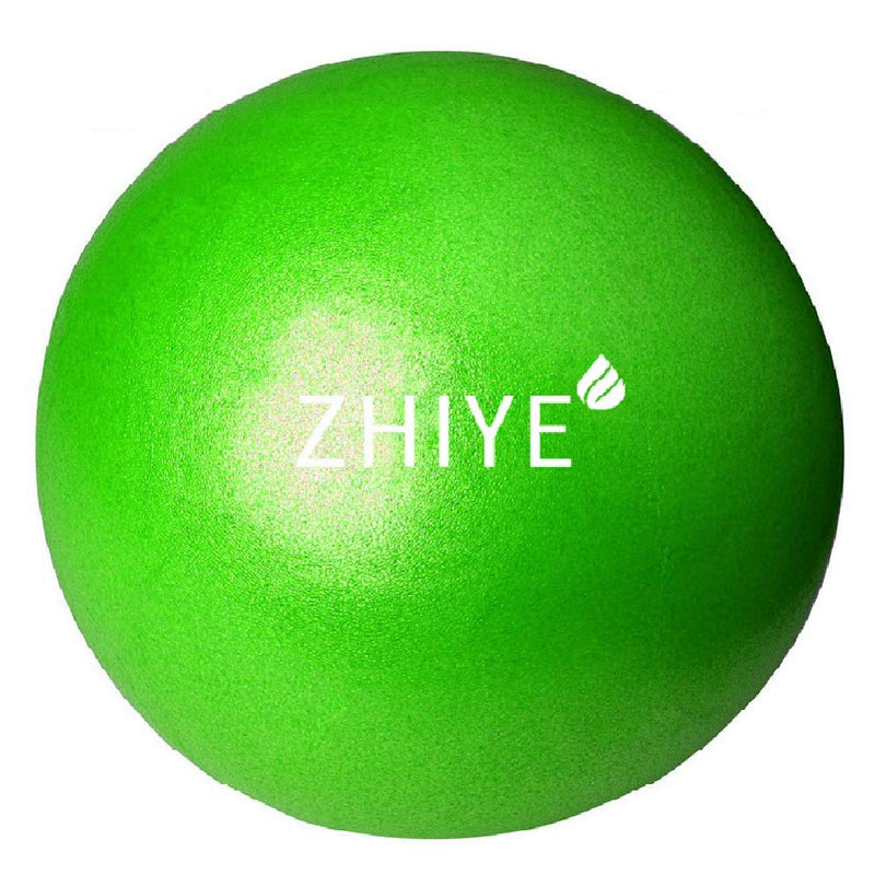 [Australia] - ZHIYE Pilates Yoga Ball Exercise Ball Core Fitness Bender, Yoga, Stability, Barre, Training Physical Therapy Anti-Slip Swiss Ball Gym Home 25CM Diameter Green 