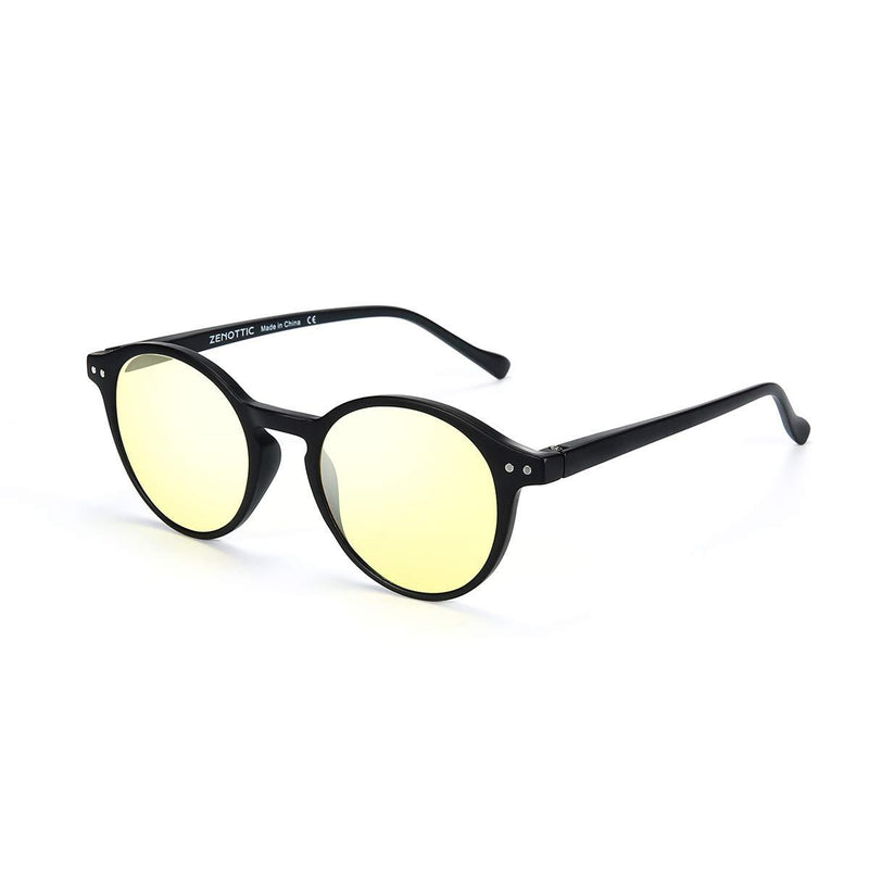[Australia] - ZENOTTIC Night Driving Glasses Polarized Night Vision Sunglasses Anti Glare Rainy Safe HD Outdoor Eyewear Black 