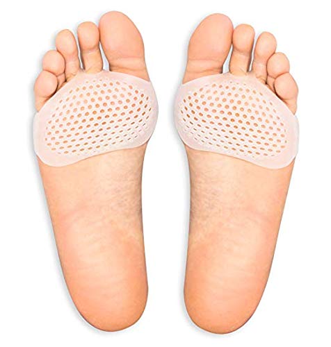 [Australia] - Breathable Metatarsal Pads, Gel Ball of Foot Pain Relief Cushions, Metatarsalgia & Morton’s Neuroma Support for Men and Wonen - 8 Pack.. 