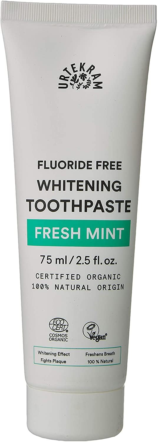[Australia] - Urtekram Toothpaste - Fresh Mint - Bio9 - 75 ml, Vegan, Organic, Natural Origin 75 ml (Pack of 1) 