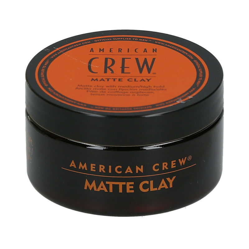 [Australia] - American Crew Texturising Matte Clay with Medium Hold & Low Shine for Control & Definition (85g) Non-Greasy Formula, Hair Styling for Men 