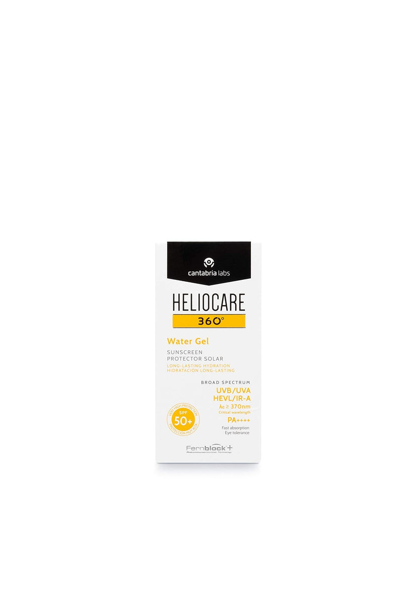 [Australia] - Heliocare 360¬∞ Water Gel SPF50+ 50ml / Sun Cream For Face/Daily UVA, UVB Visible light and infrared-A Anti-Ageing Sunscreen Protection/Dry and Normal Skin Types/Hydrating 