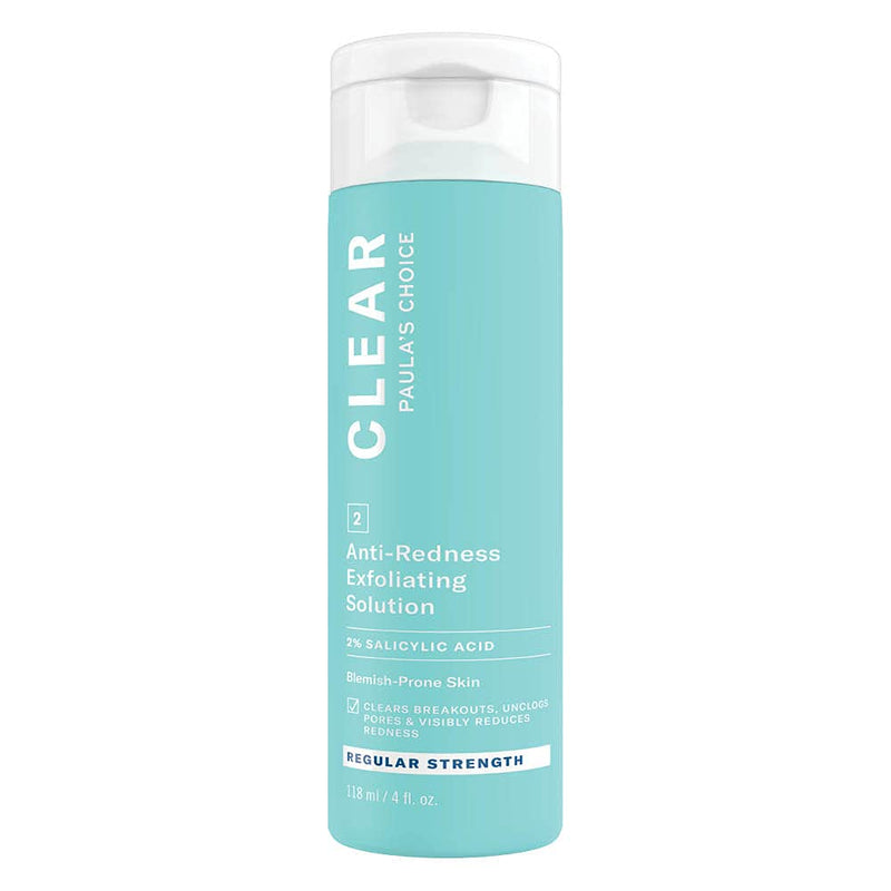 [Australia] - Paula's Choice Clear Regular Strength 2% BHA Exfoliant - Exfoliator Removes Blackheads & Breakouts - Unclogs & Refines Enlarged Pores - with Salicylic & Hyaluronic Acid - Combination to Oily - 118 ml 