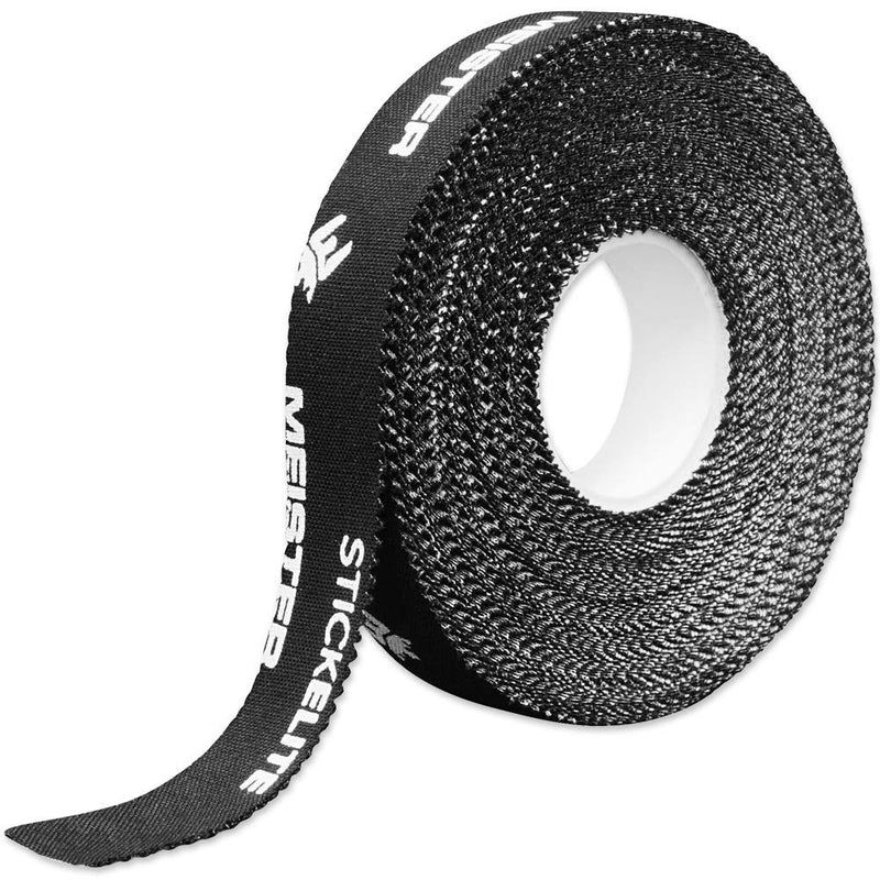 [Australia] - Meister StickElite Professional Porous Athletic Tape for Fingers & Toes - 15yd x 1/2" - Black - 4 Rolls 4 Count (Pack of 1) 