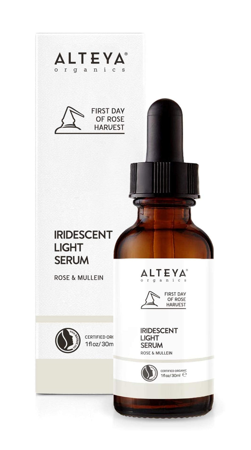 [Australia] - Alteya Organic Iridescent Light Serum Rose & Mullein 30 ml - NaTrue Certified Organic Pure Natural Skin Care 