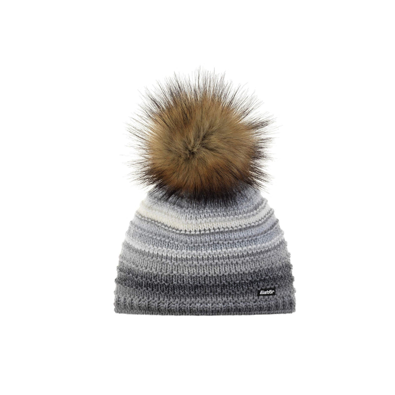 [Australia] - Eisbär Women's Mikata Lux Mü Cap One Size Milkgrey-light brown 