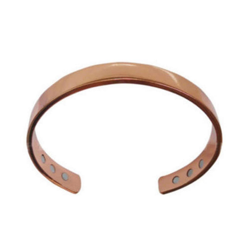 [Australia] - Copper Magnetic Therapy Bracelet Arthritis Pain Relief Bangle Weight Loss Dark Grey/Rose Gold Mens Women (Rose Gold) Rose Gold 