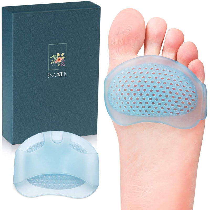 [Australia] - Metatarsal Pads for Women and Men, 4PCS Ball of Foot Cushion Foot Pads Heel Cushions for Shoes for Metatarsalgia Neuroma Mortons Neuroma Pads Atrophy Burning Sensations Relieve Pain 