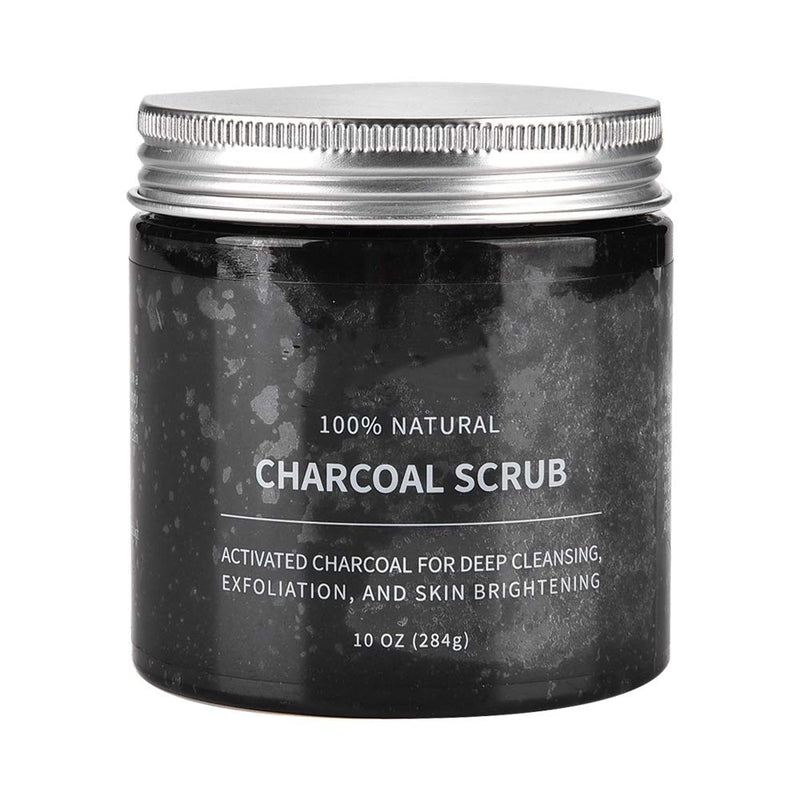 [Australia] - Exfoliating Scrub, Natural Activated Charcoal Body For Deep Cleansing & Exfoliation - Pore Minimizer & Reduces Wrinkles, Blackhead Remover, Fine Lines & Wrinkles 