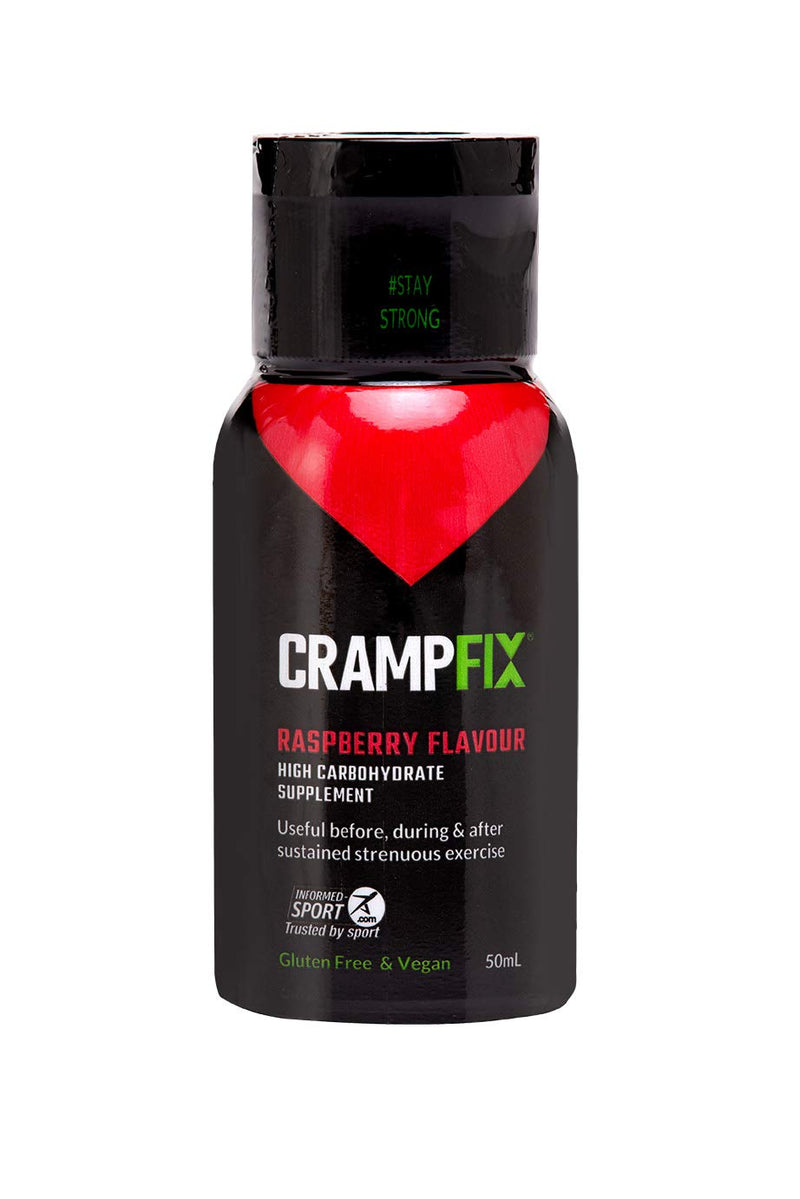 [Australia] - Crampfix 50ml Flip-Top Lid Squeeze Bottle - Fast & Effective Relief from Muscle Cramp (Raspberry) Raspberry 