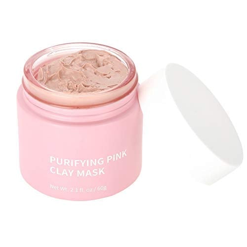 [Australia] - Yuyte Pink Clay Mask Washing Face Mud Mask Nourishing Whitening Anti-Wrinkle Skin Care Masks 