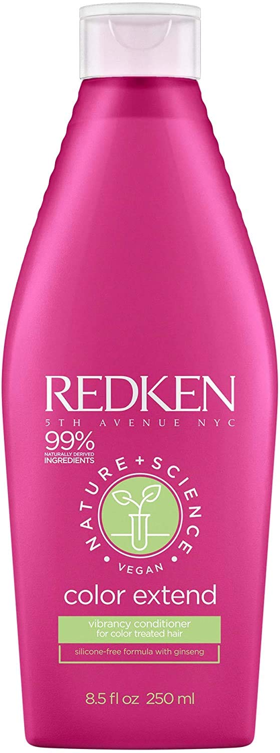[Australia] - REDKEN | Nature + Science Color Extend | Vegan | Conditioner | For Colour-Treated Hair | Infused with Ginseng | Enhances Colour Vibrancy | 250ml 