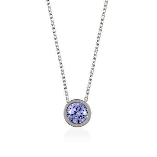 [Australia] - Radley London Curb Chain with Light Sapphire Stone Set Pendant RYJ2027 