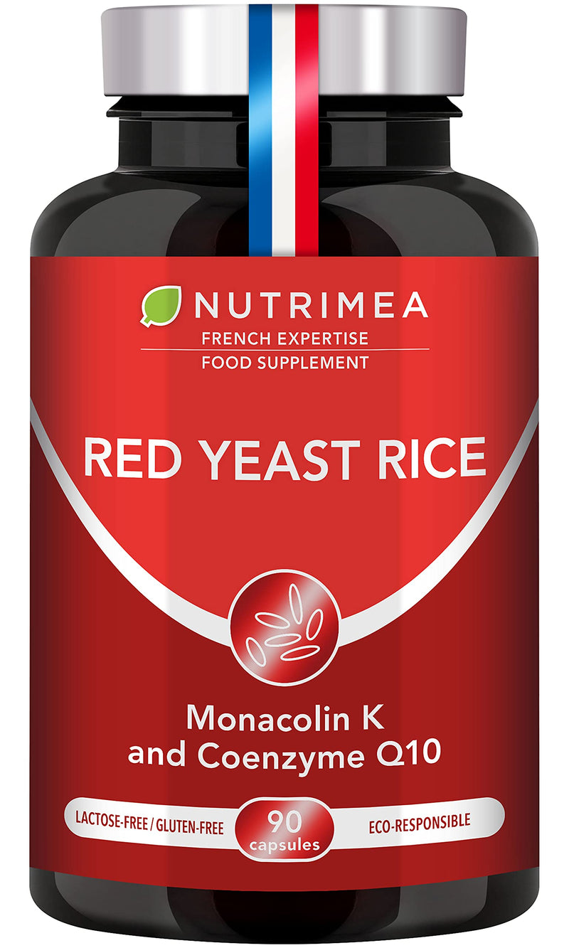 [Australia] - Red Yeast Rice - Cholesterol Lowering Supplement - Highest Concentration of Monacolin K - 3 Month Treatment - No Statin Side Effects - Antioxidant Agent - French Expertise - Nutrimea 