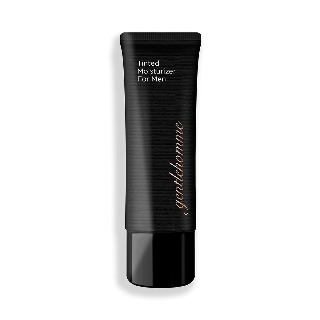 [Australia] - Mens Tinted Moisturizer by Gentlehomme - 7-in-1 - CC Cream for Men, All Day Natural-Looking Tan, Lightweight Breathable and Self-Adjusting to all Skin Types and Tones, Semi-Matte Finish, 1.4 Ounce 
