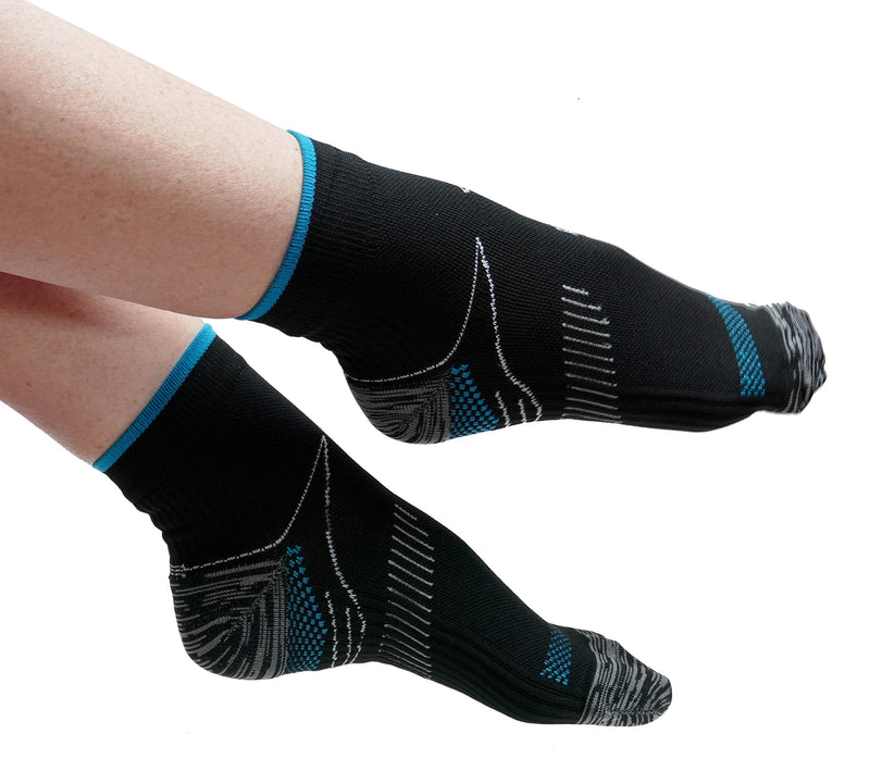 [Australia] - Compression Socks. Plantar Fasciitis Relief. Men’s & Women’s Foot Support. Arch Support. Ankle Brace. (L/XL 8-12) L/XL 