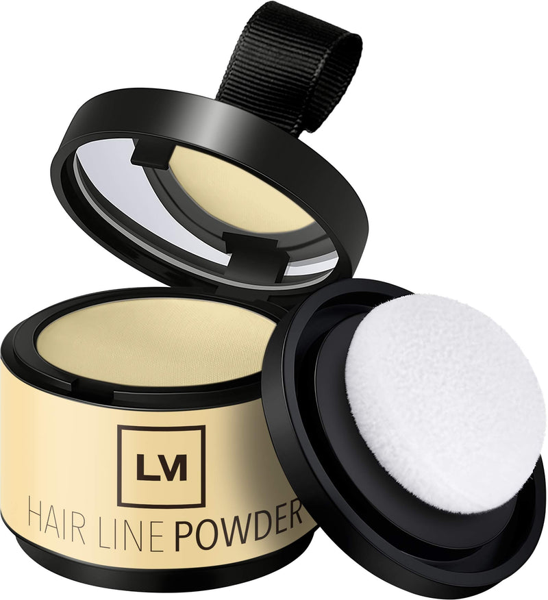 [Australia] - LEON MIGUEL Hair Line Powder - concealer/counter powder - 4g hair thickening and hair filler with shadow make-up waterproof (LIGHT BLONDE) LIGHT BLONDE 
