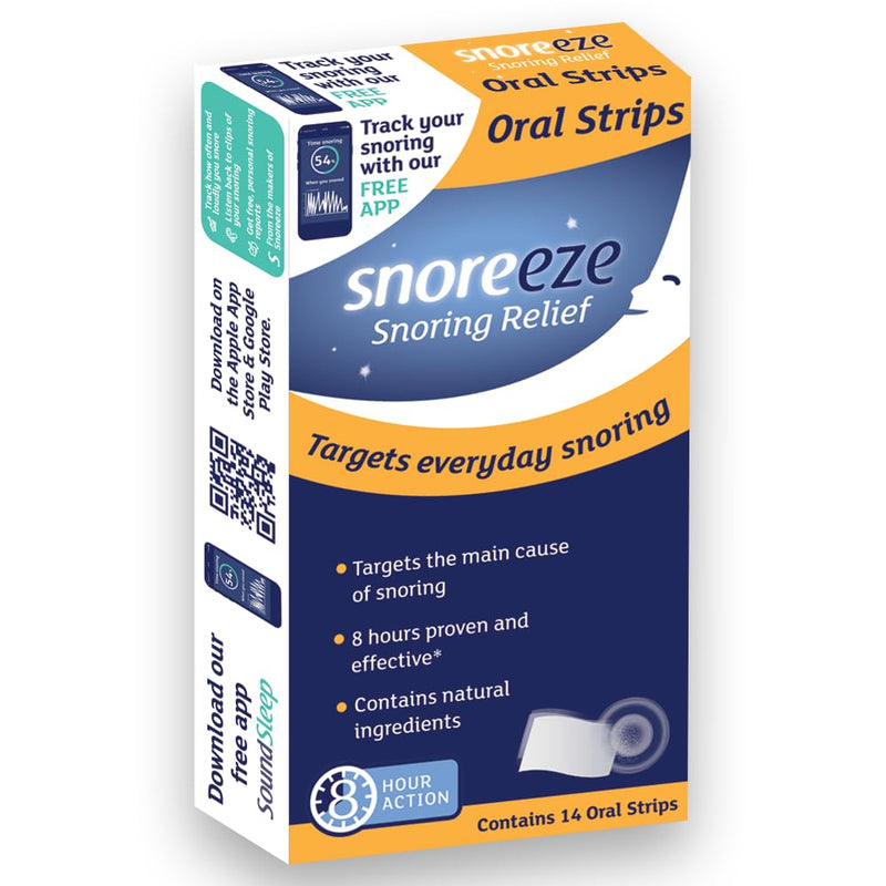 [Australia] - Snoreeze Oral 14 Strips 14 Count (Pack of 1) 